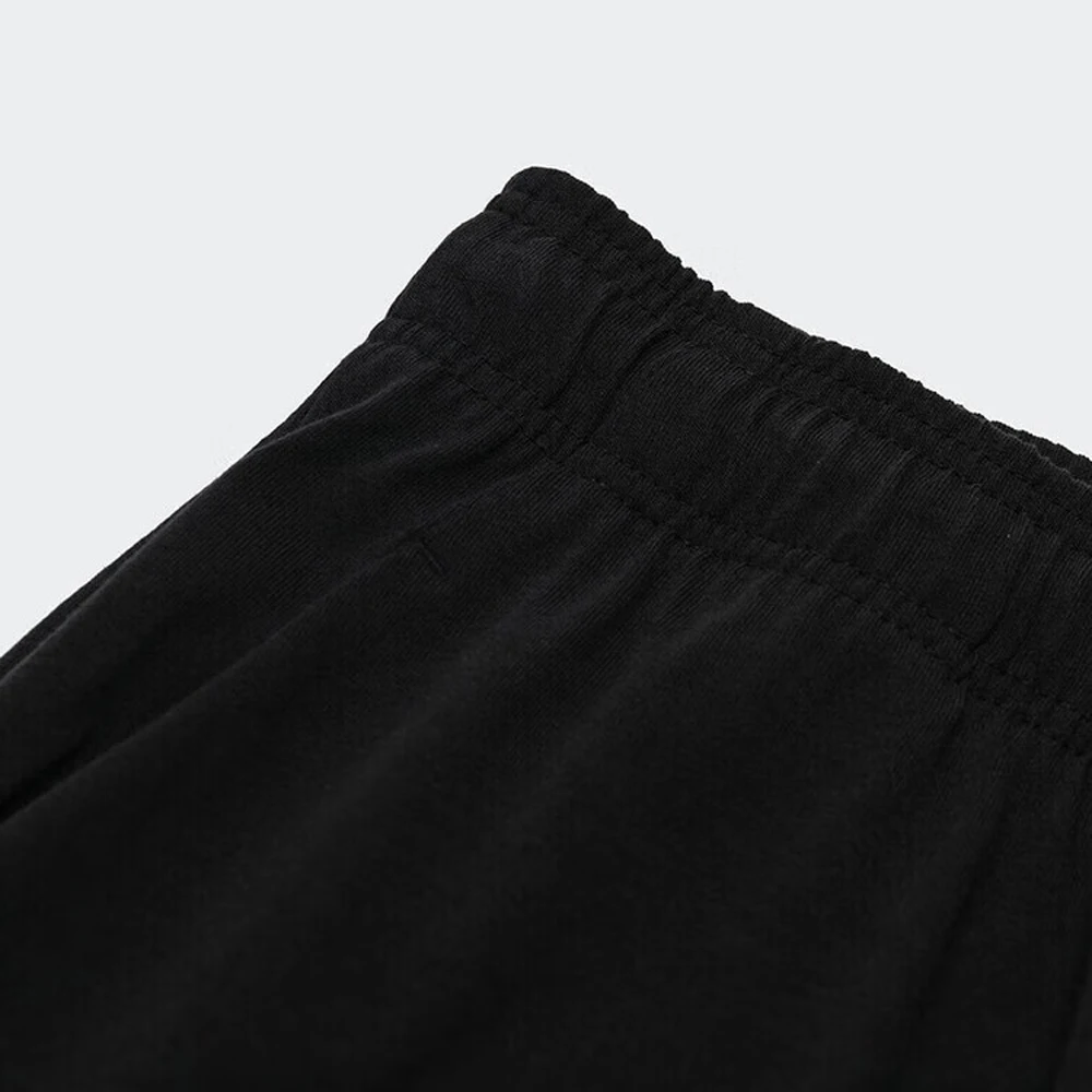 Adidas Men's Black Track Pants with Drawstring Waist and Brand Logo For Sports and Casual Wear