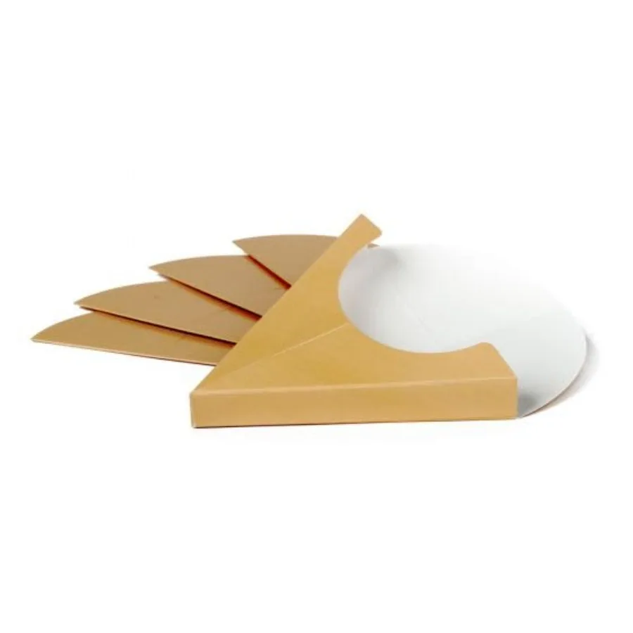 Kraft Brown Eco-Friendly Crepe Holders 500 Pack