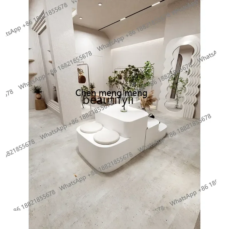 Picture 4: New arrive Clothing Store Soft-Fitting Zhongdao Display Stand Table Show Window Decoration Display Props Shoes Bags Display Stan
