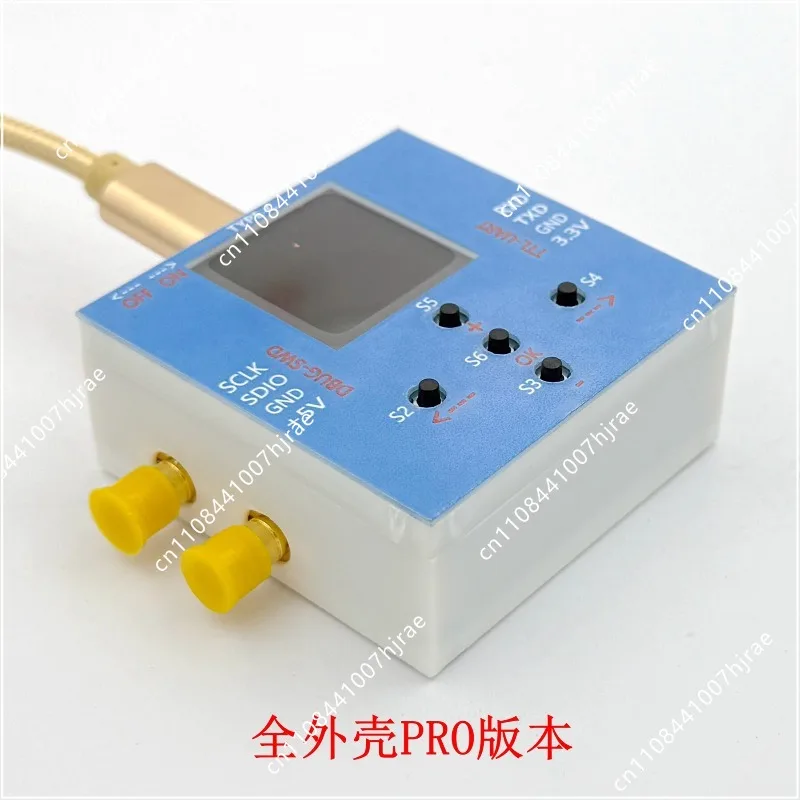 LMX2595 phase-locked loop development board 10M-19GHZ supports swept TYPE-C power supply, high frequency SMA