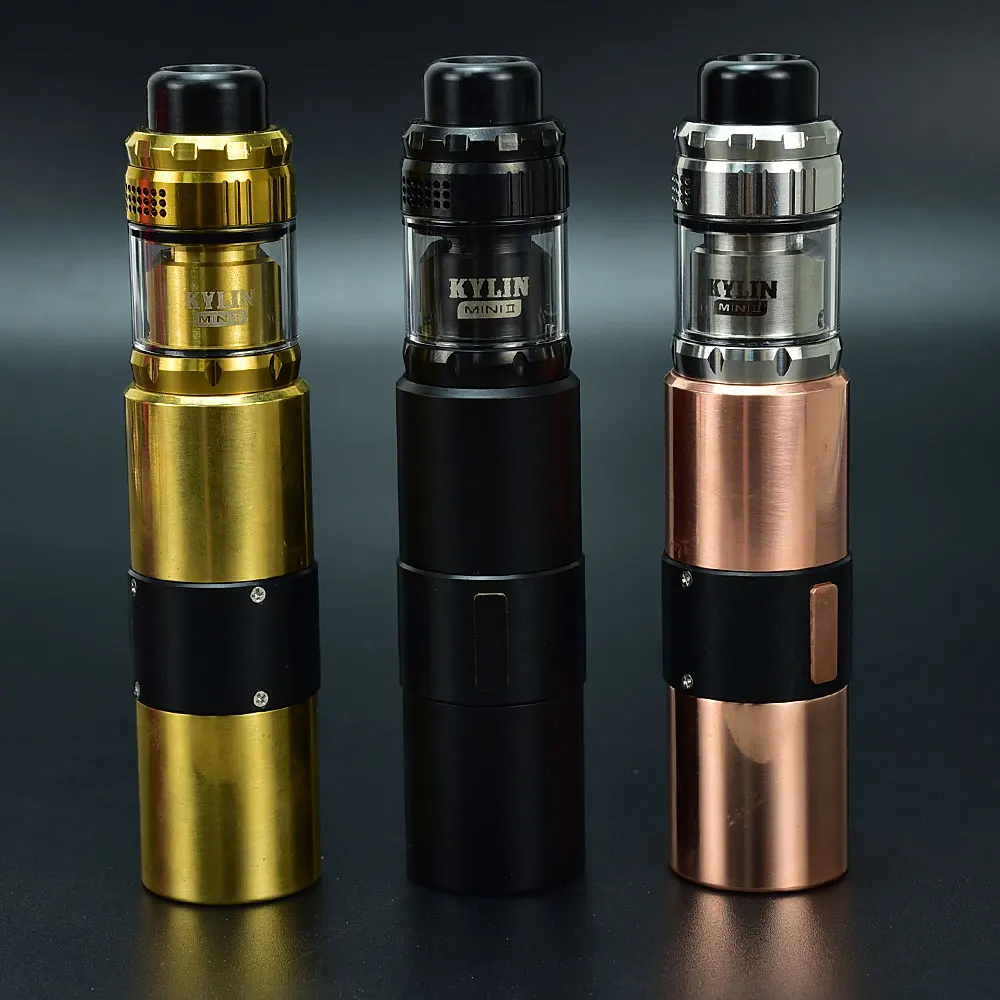 

Kylin Mini V2 RTA with slam piece mod Bestia mod Furia Mechanical mod Vaporizer vape fit 21700/20700/18650 brass material 27mm