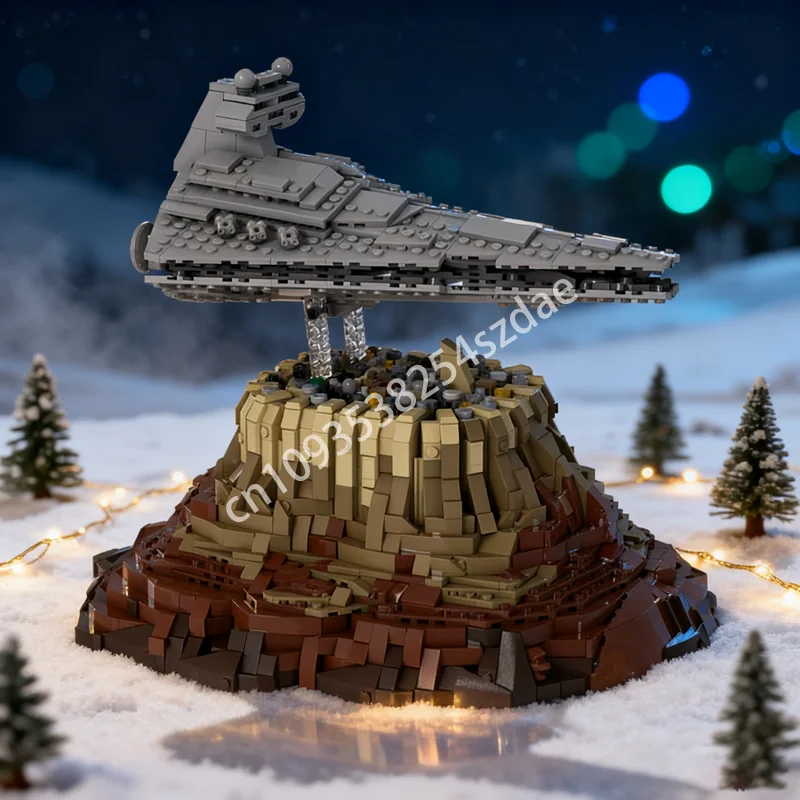 

2442 шт. MOC Galactic Empire Jedha City Star Модель Строительные игрушечные блоки DIY Креативный рождественский подарок Образовательный кирпич Дети День рождения