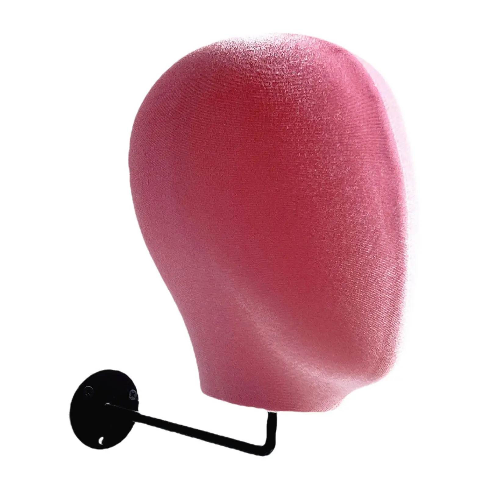 Supporto da parete per testa di manichino per cappelli, robusto, facile da usare, liscio, espositore per cappelli, per decorazioni di oggetti di scena per negozi