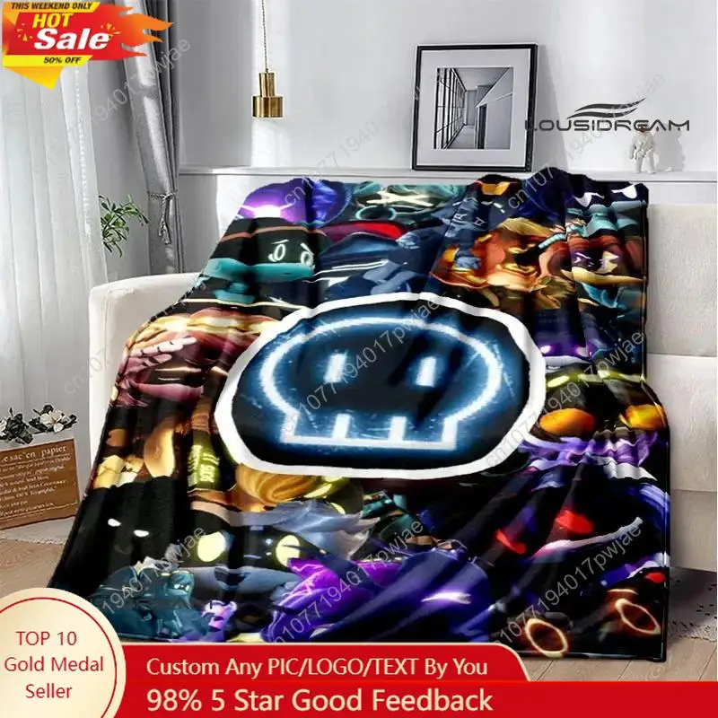 

Murder-Drones Cartoon Printed blanket Flannel Warm blankets Soft and comfortable blanket bed linings cubre