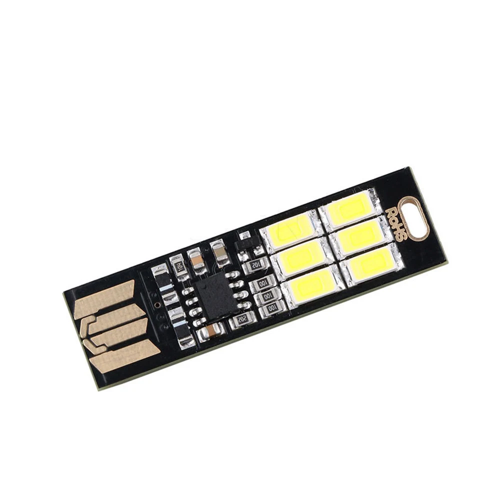 

5pcs Touch LED Lights Durable USB Powered Portable Camping Emergency Work Lamps Small Bedroom Lighting Solutions