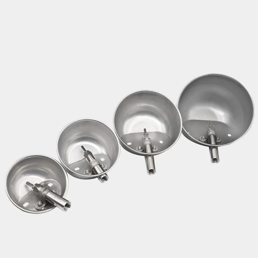 New Stainless Steel Automatic Piglet Water Bowl Livestock Drinking Equipment Pig Farm Hog Pen Breeding 3-Month Warranty
