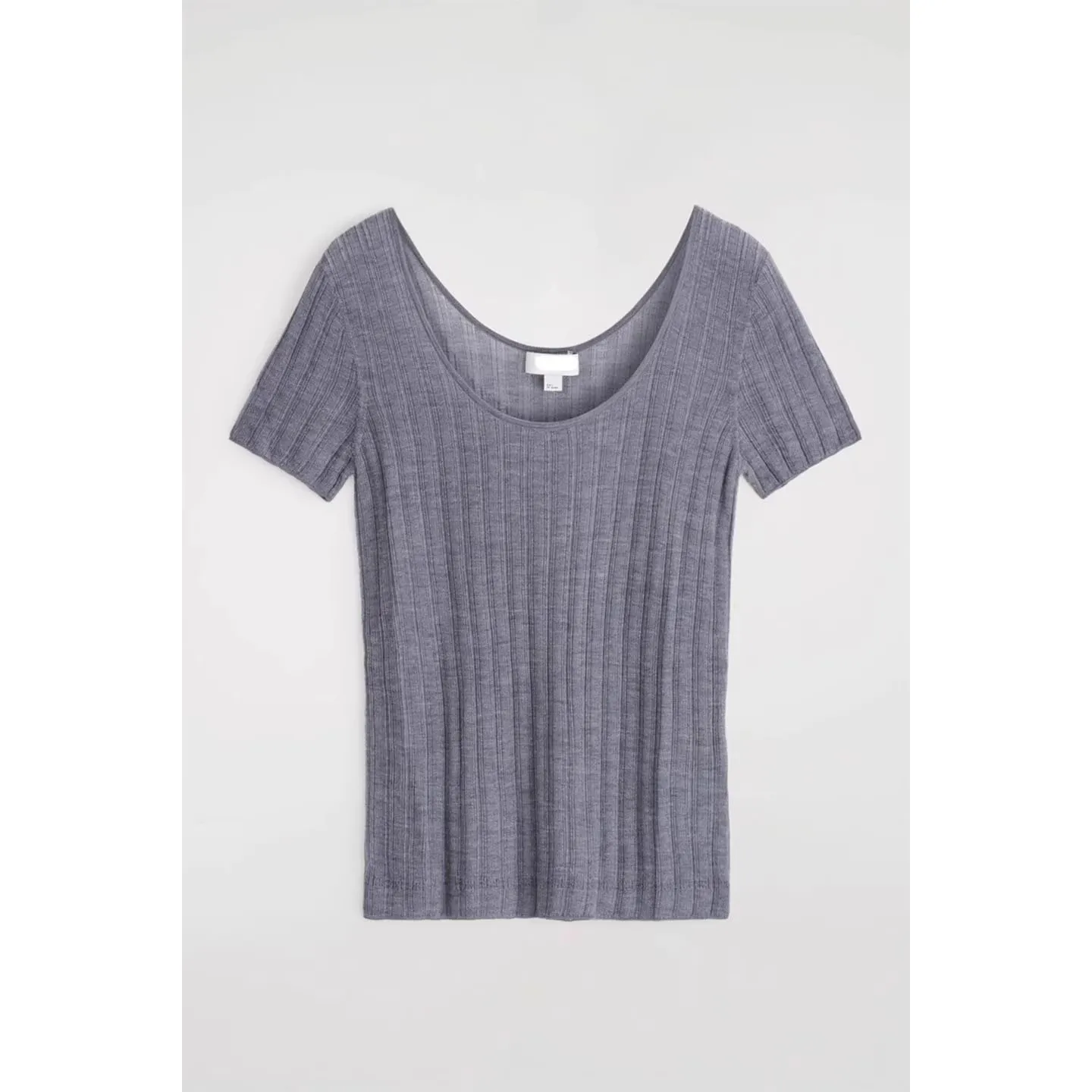 

Faionable Knitted T-irt Women's Sle Ribbed Personalized Summer New Arrival Polyester Fiber ort Sve round Ne Swea...