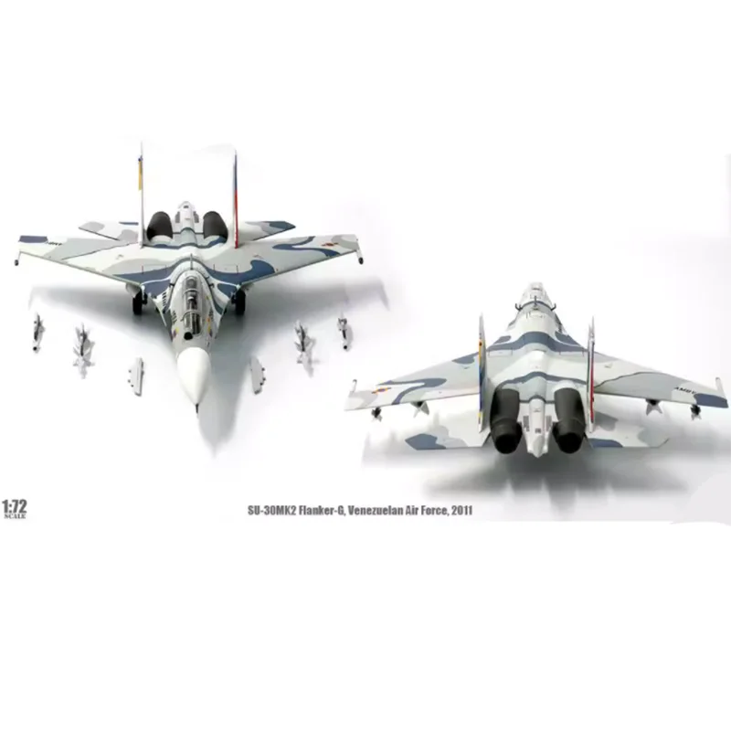 JC Wings 1:72 Scale SU30 Edition of The Venezuelan Air Force SU-30MK2 Su-30 Alloy Die-cast Military Combat Aircraft Model Gift