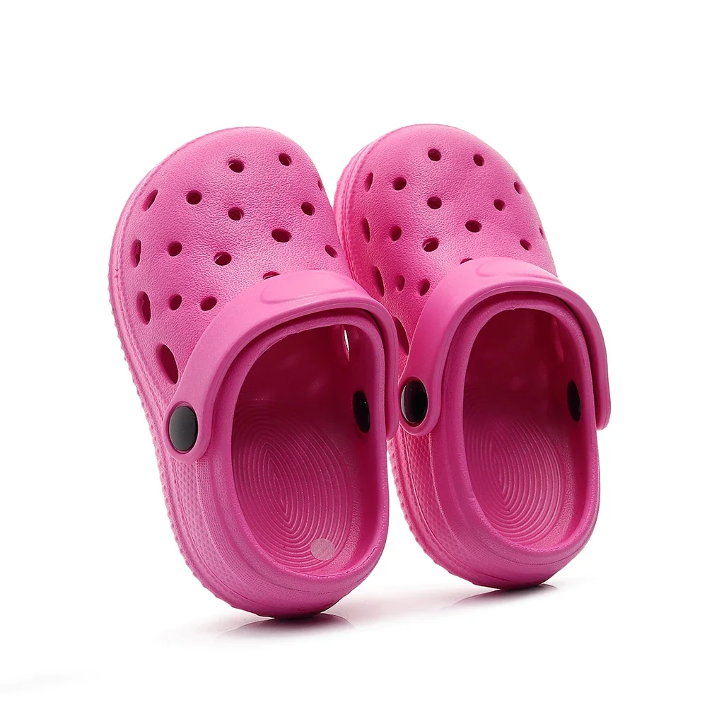 2025Fashion Waterproof Slippers Children Sandals Shoes Summer Outdoor Slides Soft Sole Garden Shoes Indoor Nursing Clogs Sandals