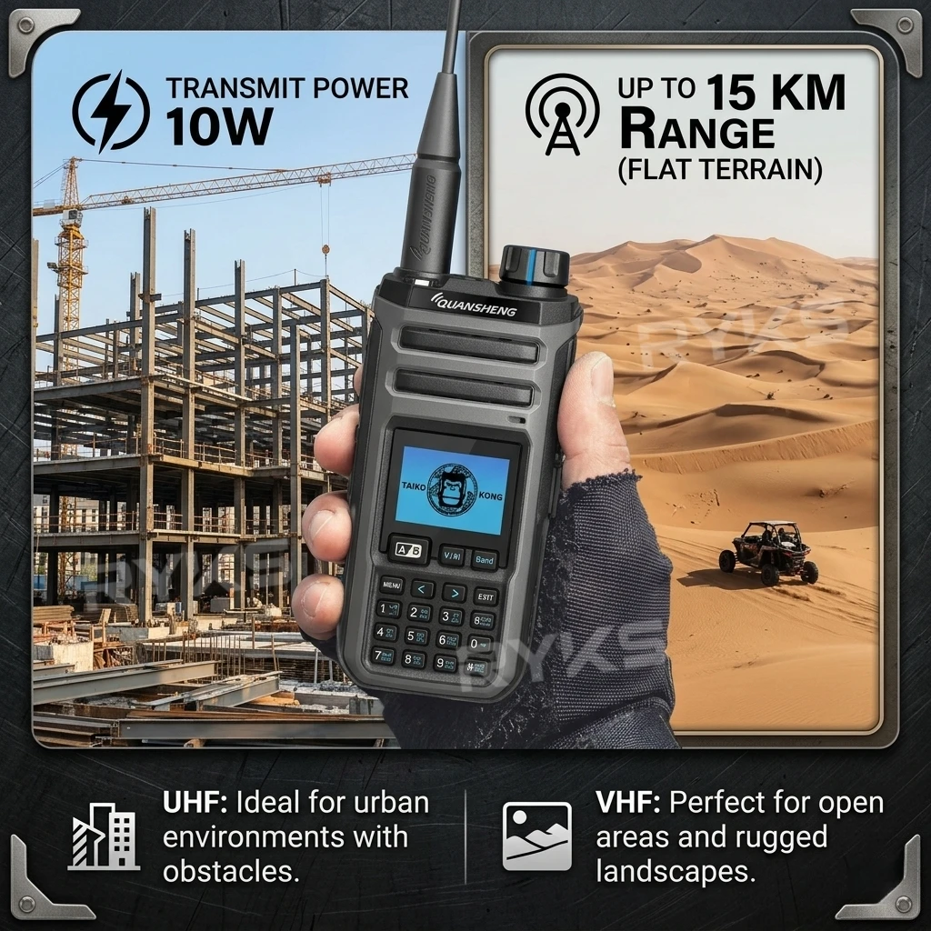 Walkie Talkie Summer Camp Quansheng Tk-11(5) 10W Am Ssb Dual Receive Full Band Two Way Radio For Outdoor Adventure Hiking Team