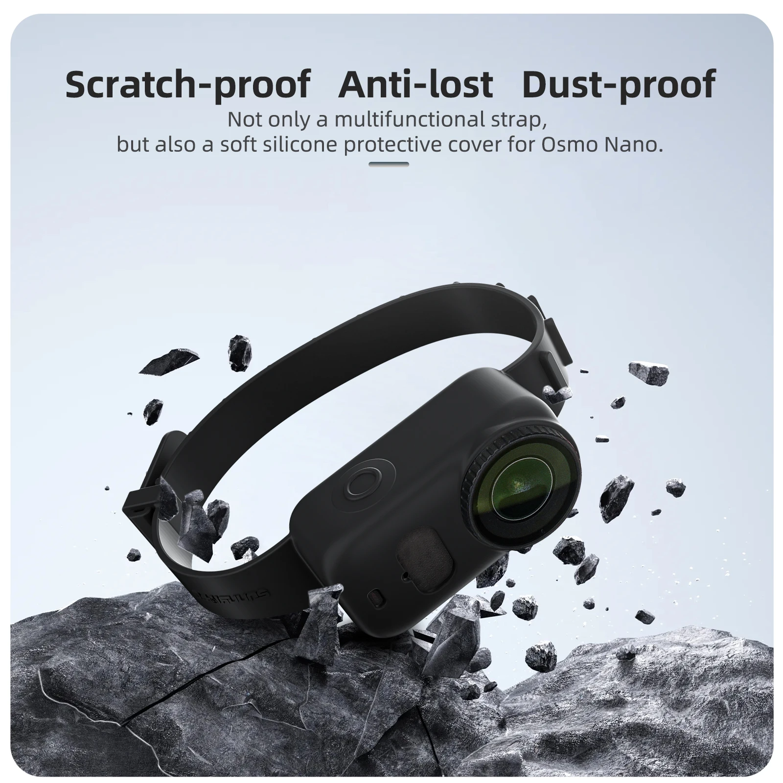 

Hand Wrist Band Silicone Strap For DJI Osmo Nano Sports Camera Mount Adjustable Wristband For DJI Osmo Nano Camera Accessories