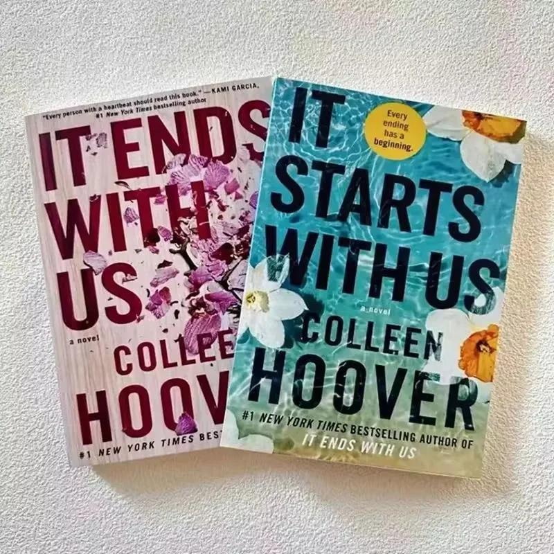 Colleen Hoover로 시작하는 영어 소설 책, 1 일요일 시간 베스트셀러 페이퍼백