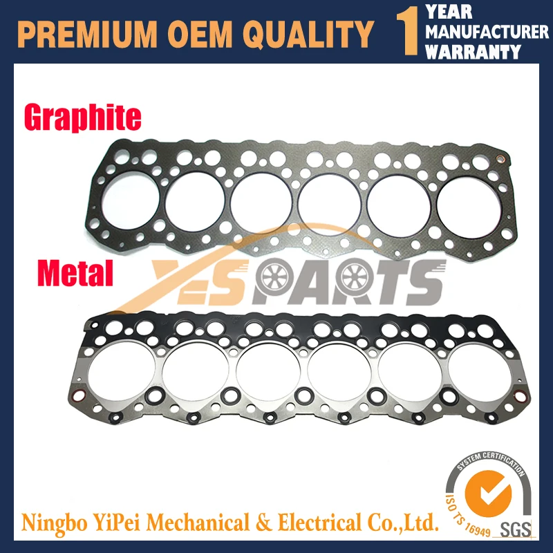 

New Cylinder Head Gasket S6S 32B01-12101 for Mitsubishi S6S Engine TCM CAT FORKLIFT