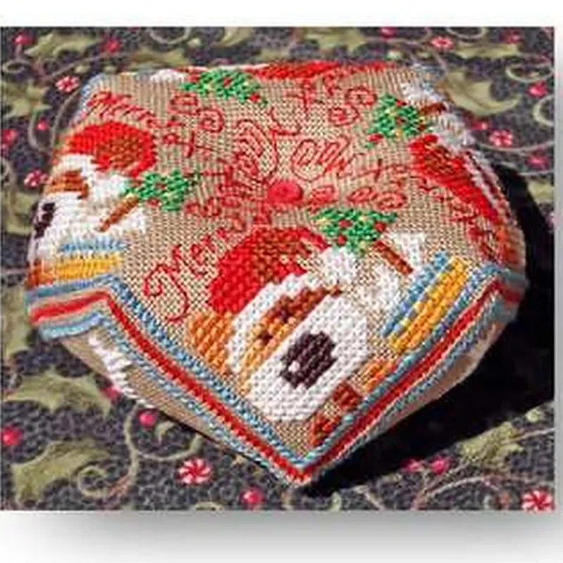 ZC107 Cross stitch kits Cross-stitch embroidery sets Needlework set threads Pin Needle Cushion Biscornu Counted Cross-Stitching