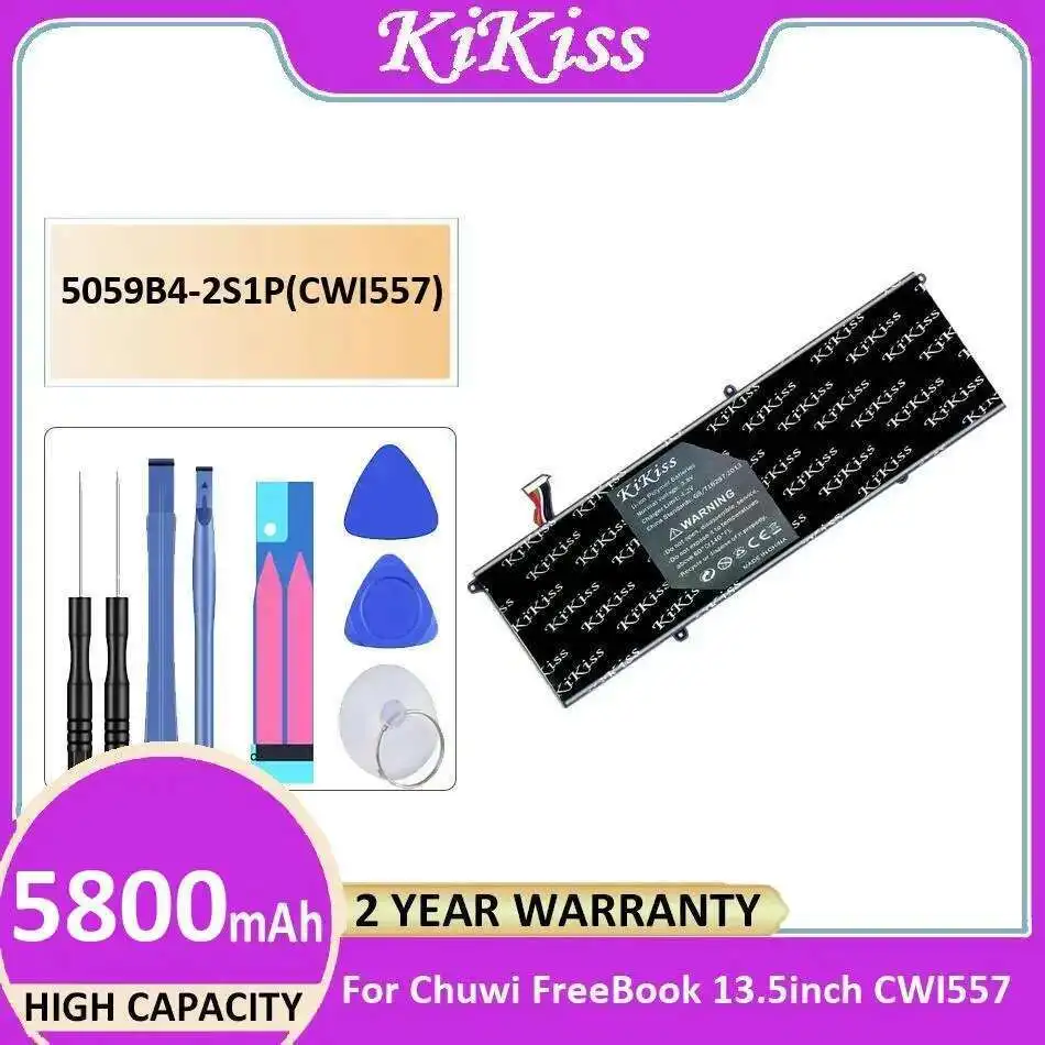 

5059B4-2S1P CWI557 10PIN 8Lines 5800Mah High-Capacity For Chuwi Freebook 13.5Inch Long-Lasting Laptop Battery