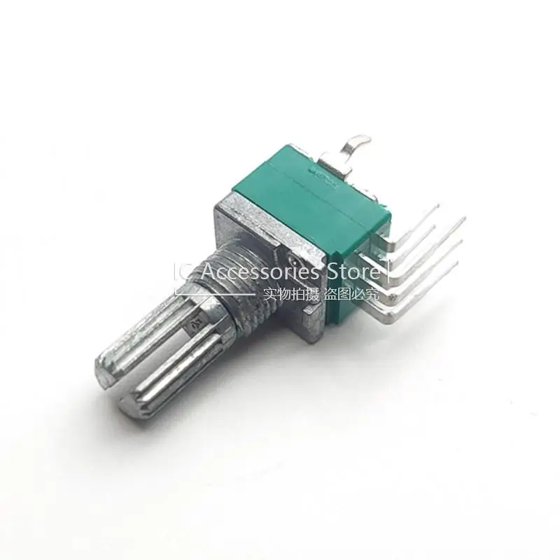 3 PCS RK097 Duplex Vertical B100K B104 Pé Dobrado 6Pin Potenciômetro de Ajuste de Áudio de Volume