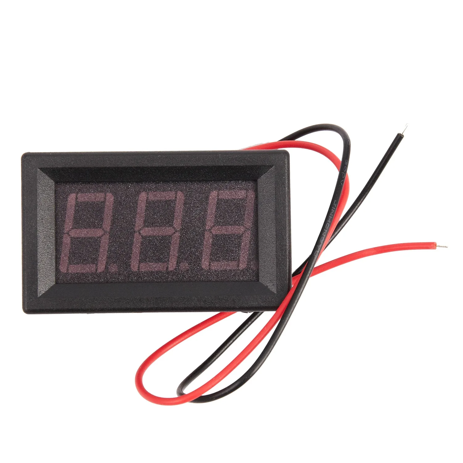 2Pcs Digital Voltmeter Dc 5V To 120V Voltage Panel Meter 0.56 Inch Led Display Tester for Laboratory Electric Appliance