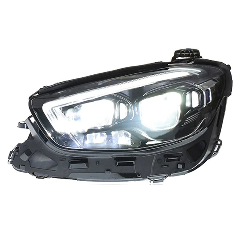 ForMercedes-Benz W213 E63 Headlamp Automatic Upgrade Mercedes-Benz E-Class Modified To Geometric Multi-speed DRL Projection Lamp