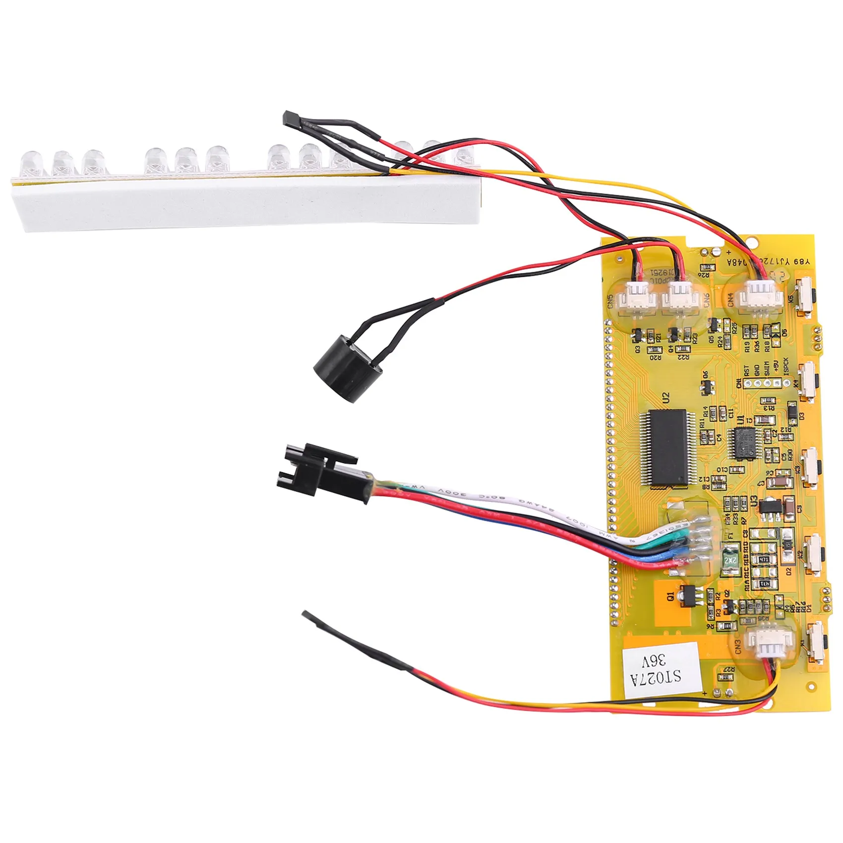 1PCS จอแสดงผลคริสตัลเหลวสําหรับ Kugoo S1 S2 S3 ไฟฟ้าสกู๊ตเตอร์สําหรับ Universal 36V ไฟฟ้าสกู๊ตเตอร์ Rich