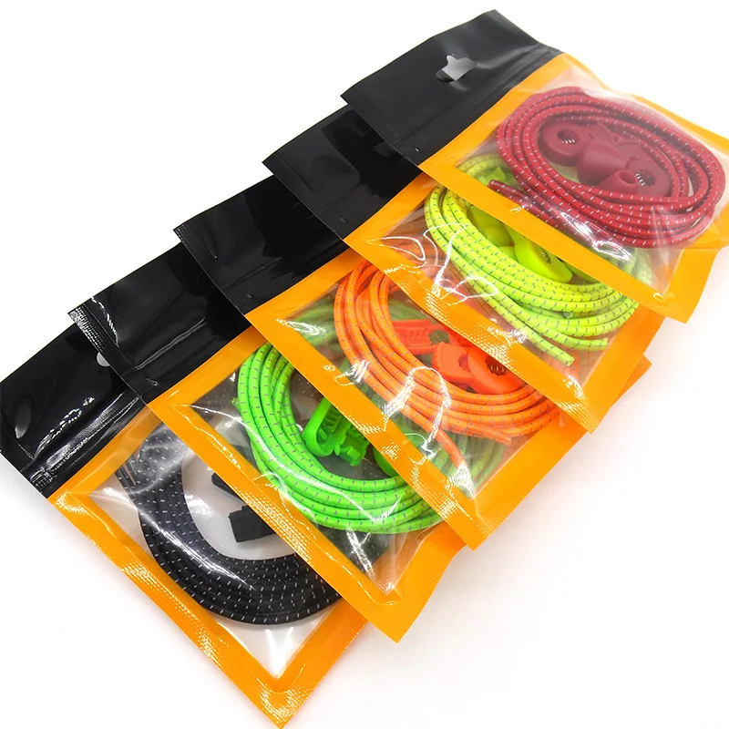 

No need to tie shoelaces night run sports reflective lazy quick to put on shoelaces elastic band