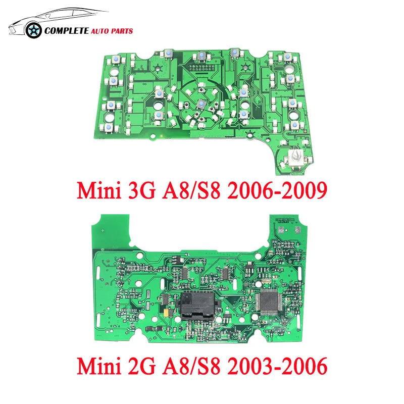 

Новинка 4E2919612L 4E1919612B 2G/3G Подходит для Audi A8 S8 2003-2009 MMI мультимедийный интерфейс панель управления печатная плата ПВХ и металл