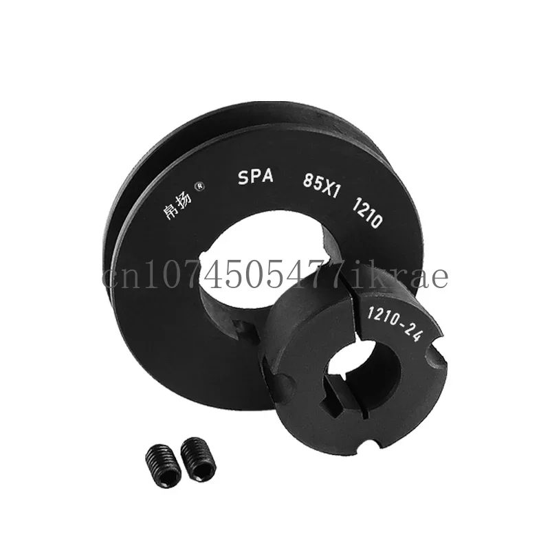 Belt Pulley Type a Single Sink Spa85-01-1210 European Standard Awl Sleeve Cast Iron Triangle Belt Pulley