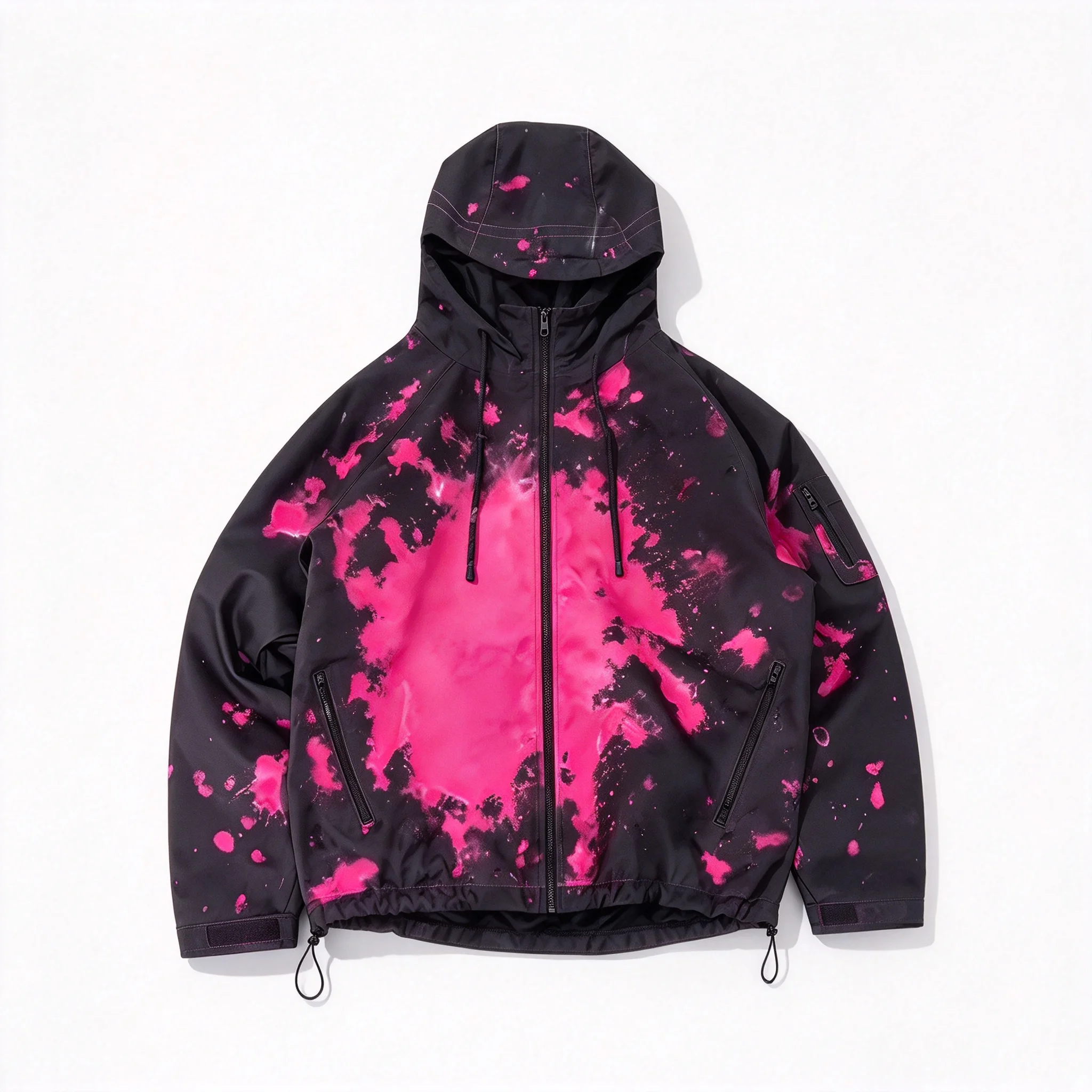 Thermochromic Waterproof Jacket Men/Women Temperature-Sensitive Color-Changing Outdoor Coat