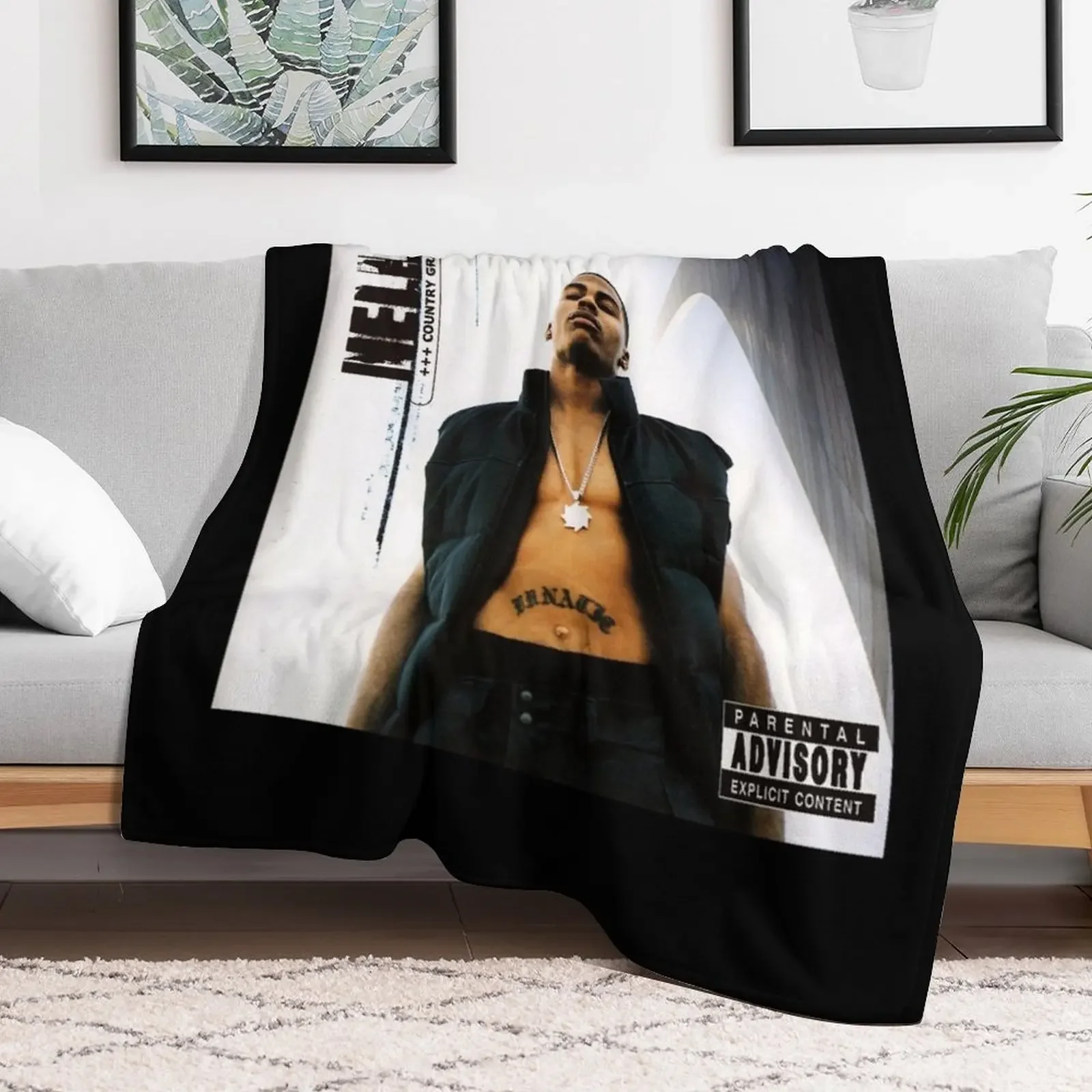 Country grammar Throw Blanket Furrys for sofa Shaggy Blankets