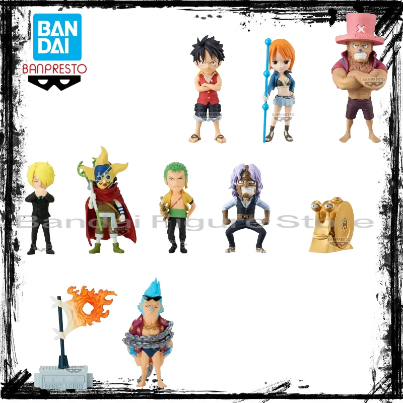 

In Stock Original Bandai Banpresto Wcf One Piece Enies Lobby Anime Action Figure Toy Gift Model Collection Ornaments