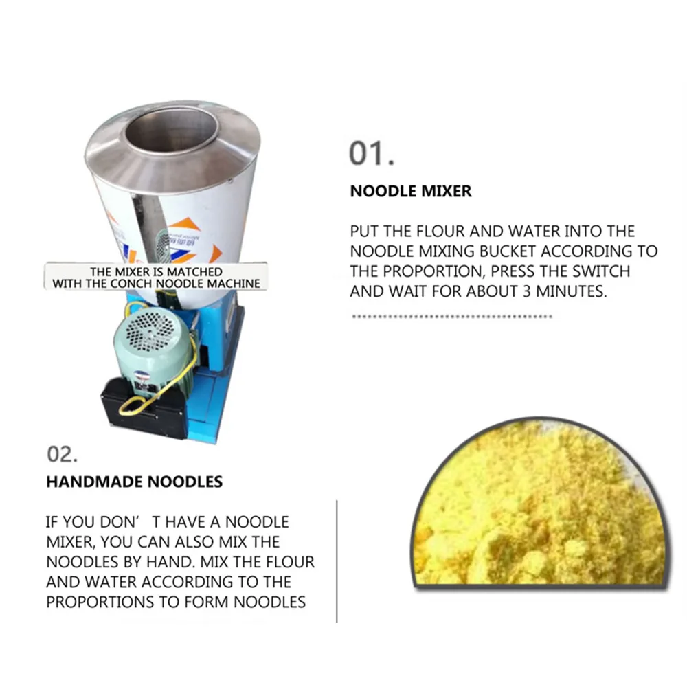 Commercial Pasta Machine Multifunctional Noodles Maker Conch Noodle Processor Fruit Vegetable Pasta Machine Screw Noodle Maker