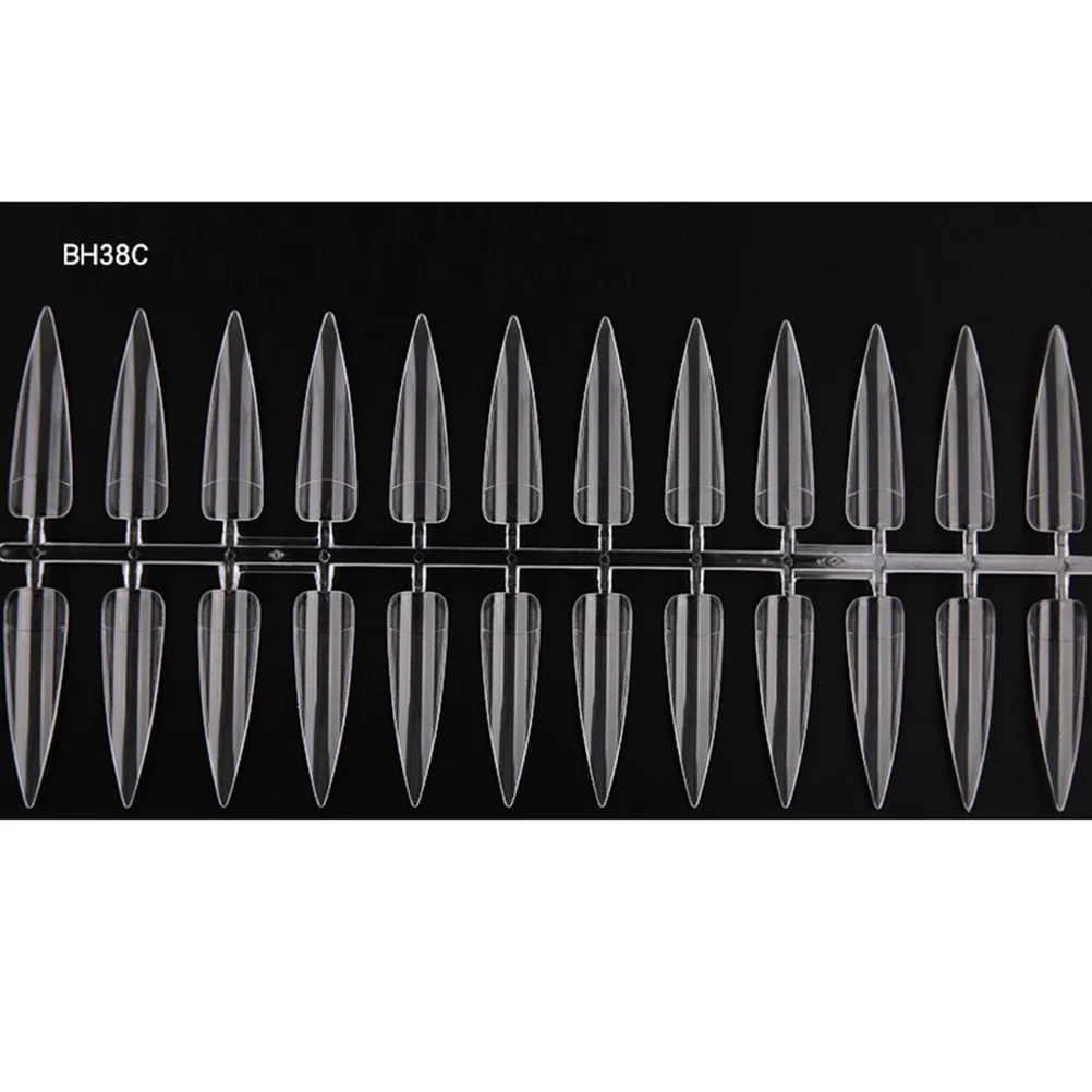 

20 Panels Display Board 24 Slices Transparent Eco-Friendly Plastic Manicure Tool For Art Color Showcase Salon Practice Use Nail