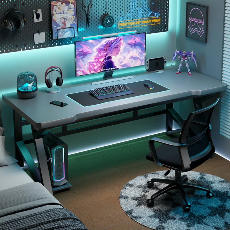 

Computer desk Desktop Household rectangular workbench Desk Simple desk Student writing Bedroom e-sports table