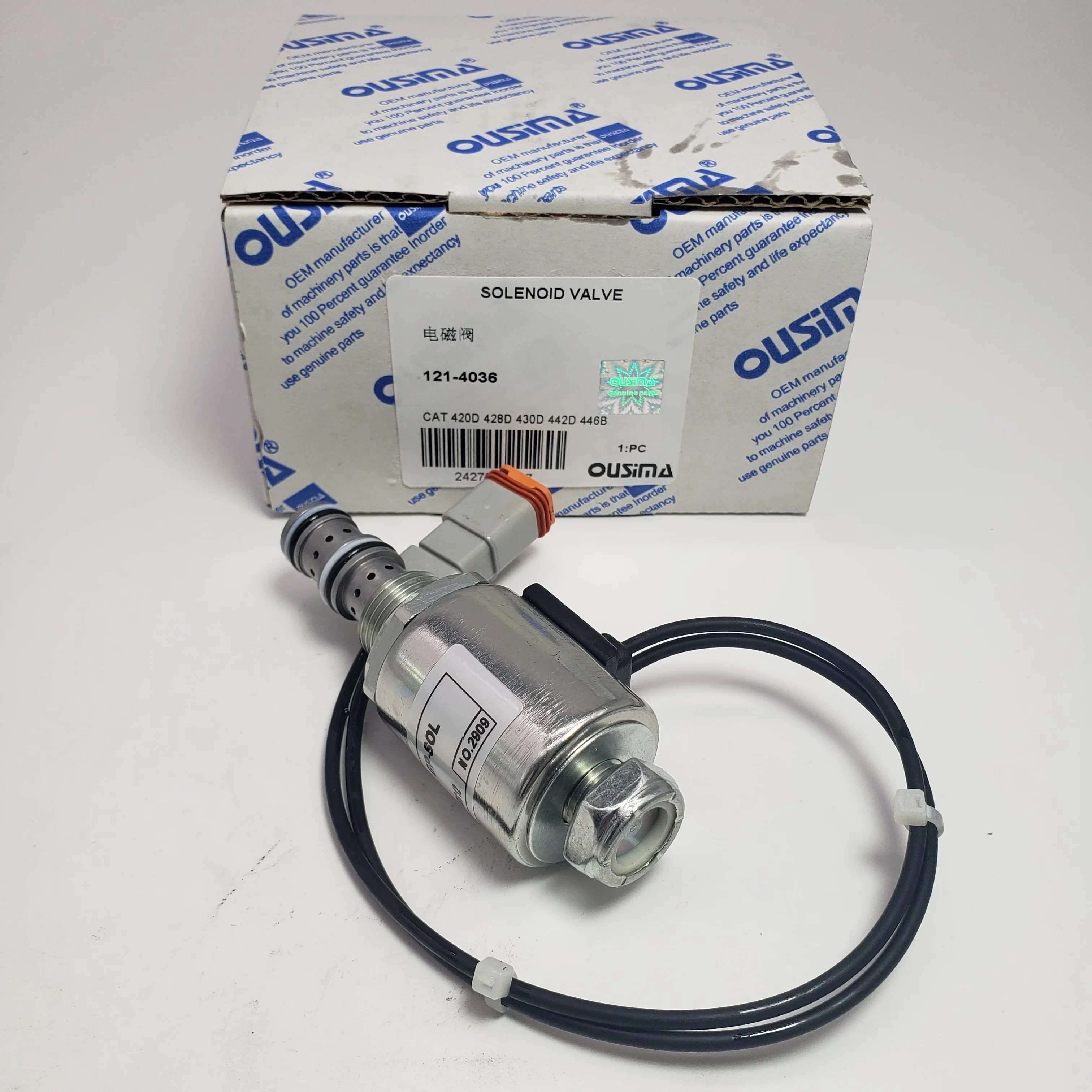 

Backhoe Loader 416C 428C 430D 438C 446B Solenoid Valve 121-4036 1214036