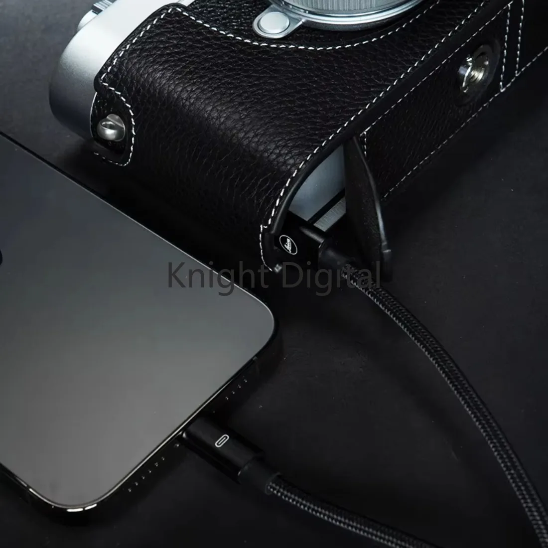 하프 바디 백 하단 커버 Leica M11 오픈 배터리 디자인 보호 슬리브 수제 용 새 정품 가죽 사진 카메라 케이스