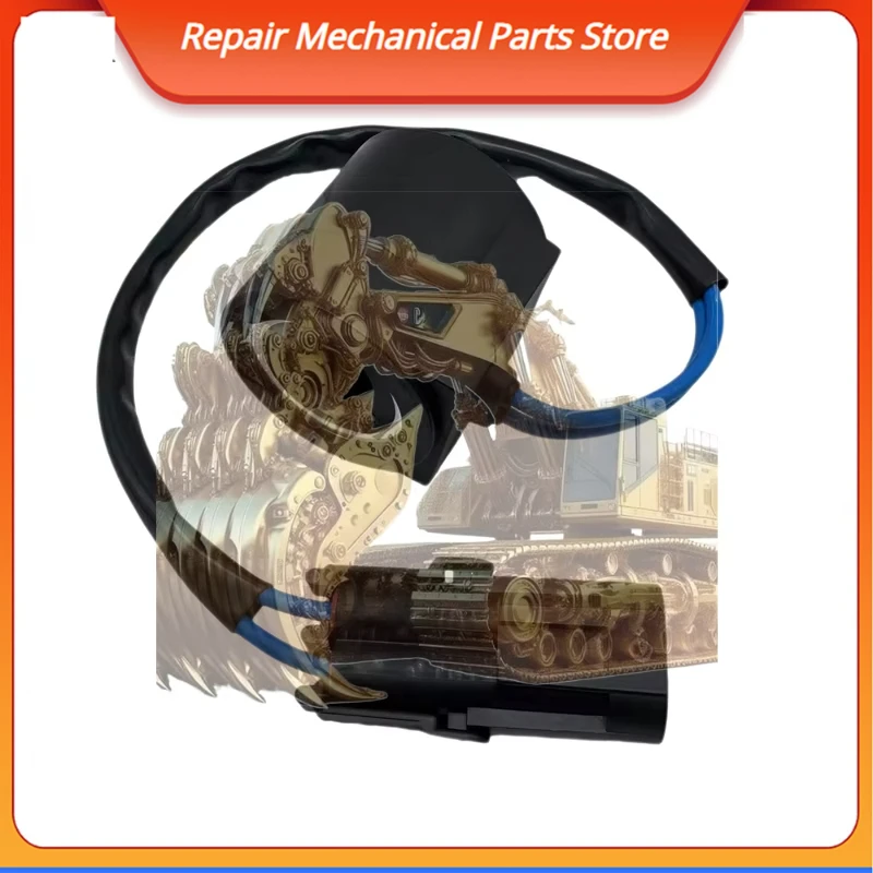 

Катушка электромагнитного клапана внутреннего диаметра 13 мм для экскаватора Sunward Swe 60/70n9, 12 В/24 В, детали строительной техники