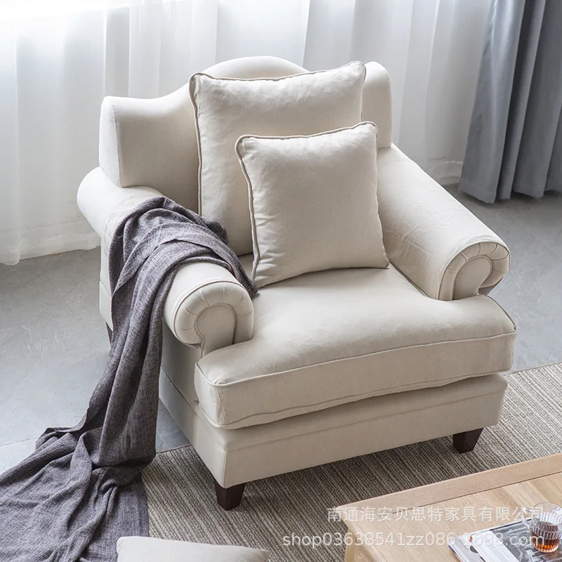 Divano in tessuto per piccoli appartamenti, moderno divano per soggiorno in velluto a coste, divano per hotel di lusso leggero