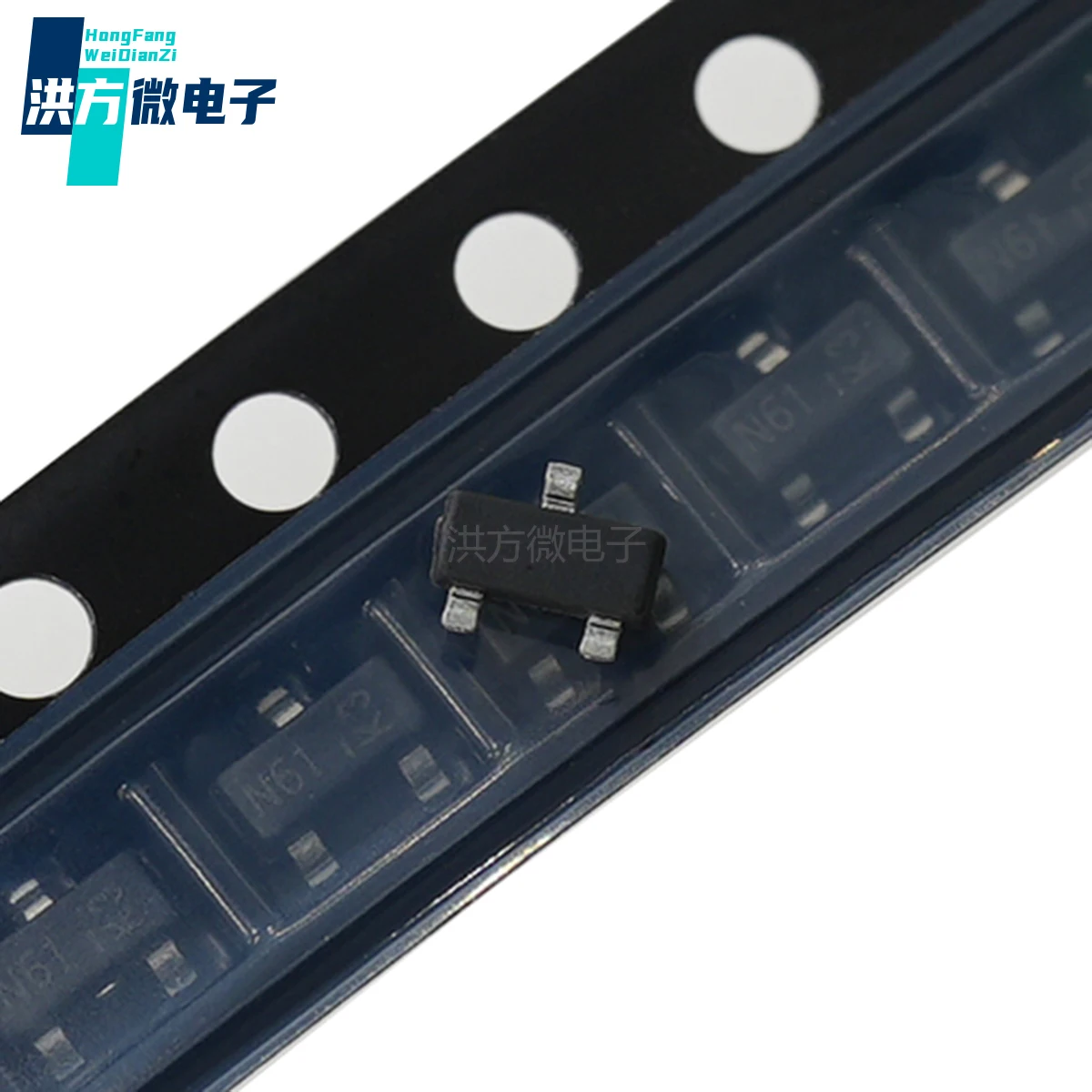 10-100PCS 원래 마킹 N61 MOSFET 700mW 60V 1.6A 1 N 채널 SOT-23 DMN6140L-7 DMN6140L 전계 효과 트랜지스터 N-CH DMN6140