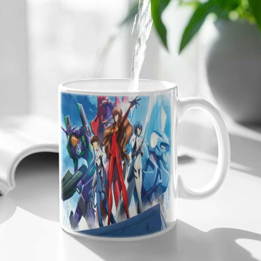 G-Genesis E-Evangelion Eva Ceramic Cup Coffee Oatmeal Breakfast Cup Creative Personality Mug