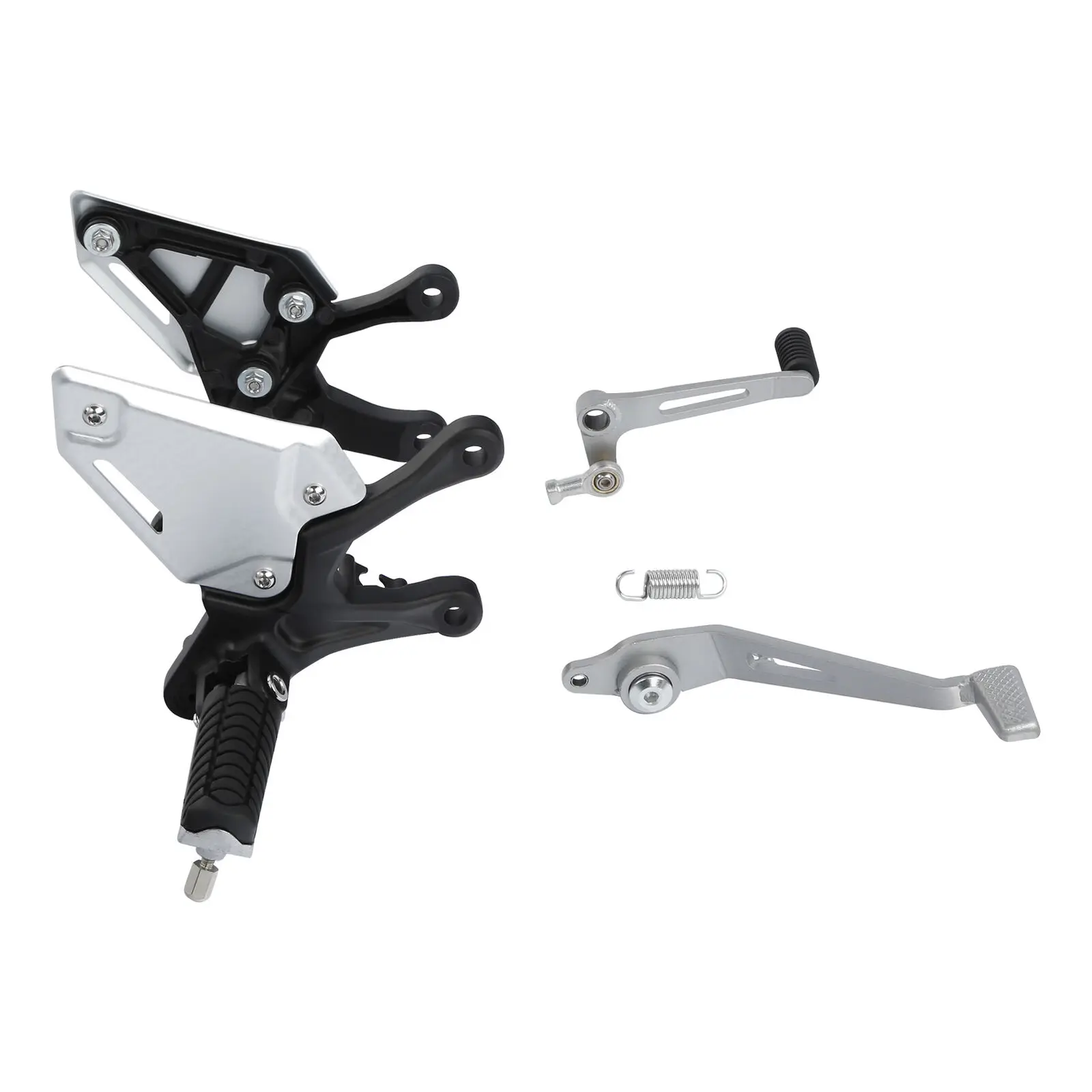 Front Foot Pegs Pedals Bracket For Kawasaki Z900 Z 900 ABS 2017-2024 SE 2022-2024 Motorcycle Footrests