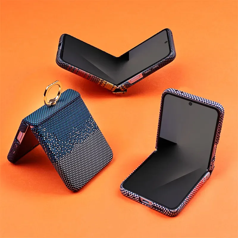 Skinlee For Samsung Galaxy Z Flip 8 5G Case Clear and colorful silicone phone case For Samsung Galaxy Z Flip 8 5G soft Casing