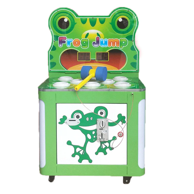 Ticket Video Equipment Frog Hit Coin-operated Rat Arcade Series Alligator Children's Game Crazy Play Hammer Machine