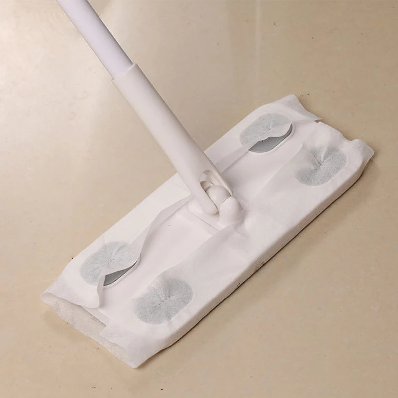 Japanese-style Small Mop Disposable Electrostatic Dust Removal Paper Special Mops Iron-type Small Flat Mop for Wash Floor