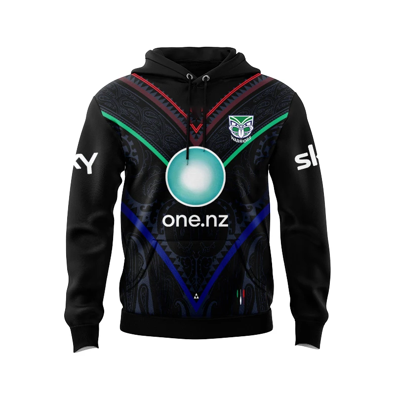 New Zealand Warriors 2024 Rugby Match - New High Quality Rugby Hoodies with Local/Home/Away jerseys