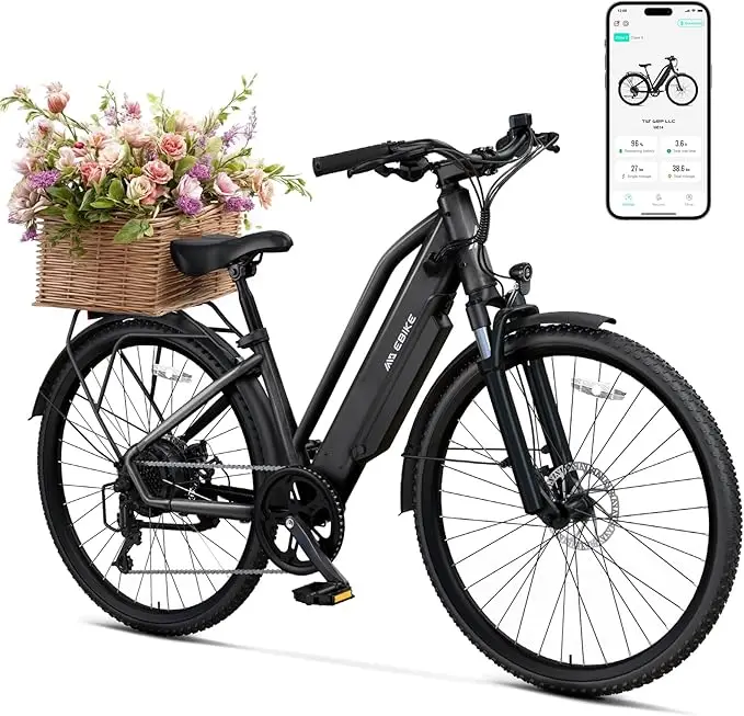 

Электрический велосипед TST: двигатель мощностью 1000 Вт/750 Вт, аккумулятор 36 В/7,8 Ач/10,4 Ач, скорость 25–30 миль в час, 7 скоростей. 26-дюймовый пригородный электронный велосипед.