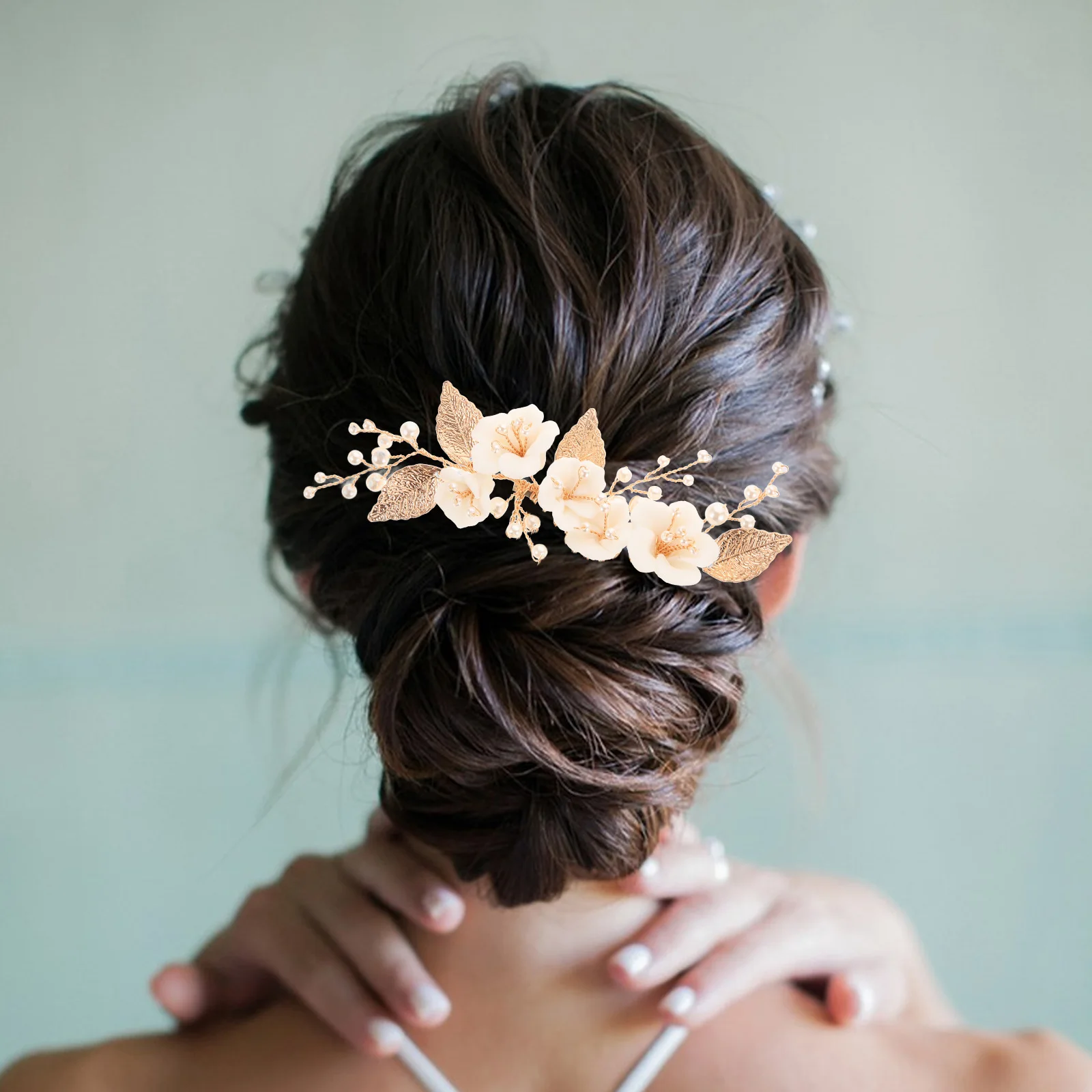 

Decorative Wedding Headdress Bridal Hair Accessories for Women Bride Headpiece