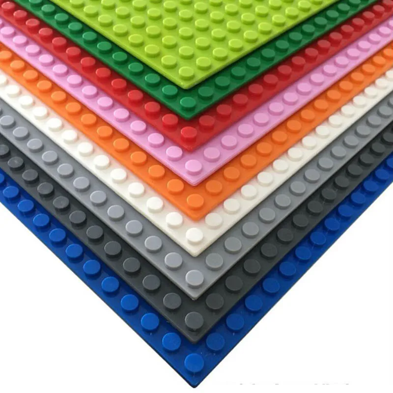 Marumine 50x50 Dots Baseplate 5050 Blocks Toys Part DIY Classic Block Base Plate Board Educational Bricks Set for Boys and Girls