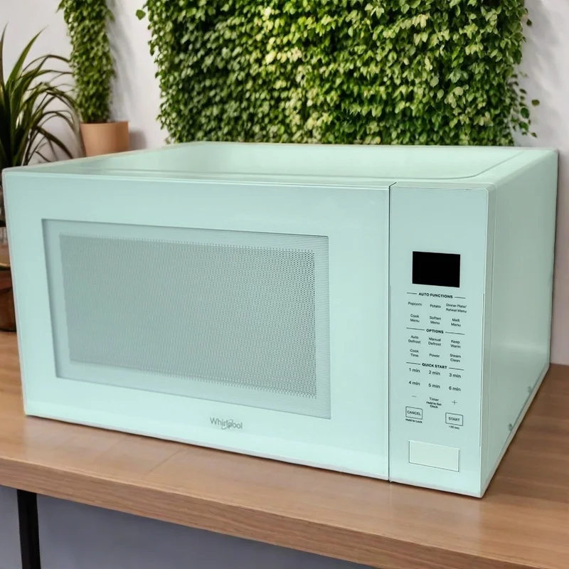 For Manakish 62L 2.0  Cu.Ft Large Capacity 1200W Commercial White Microwave Oven420mm Glass Turntable Household  Microwave Oven