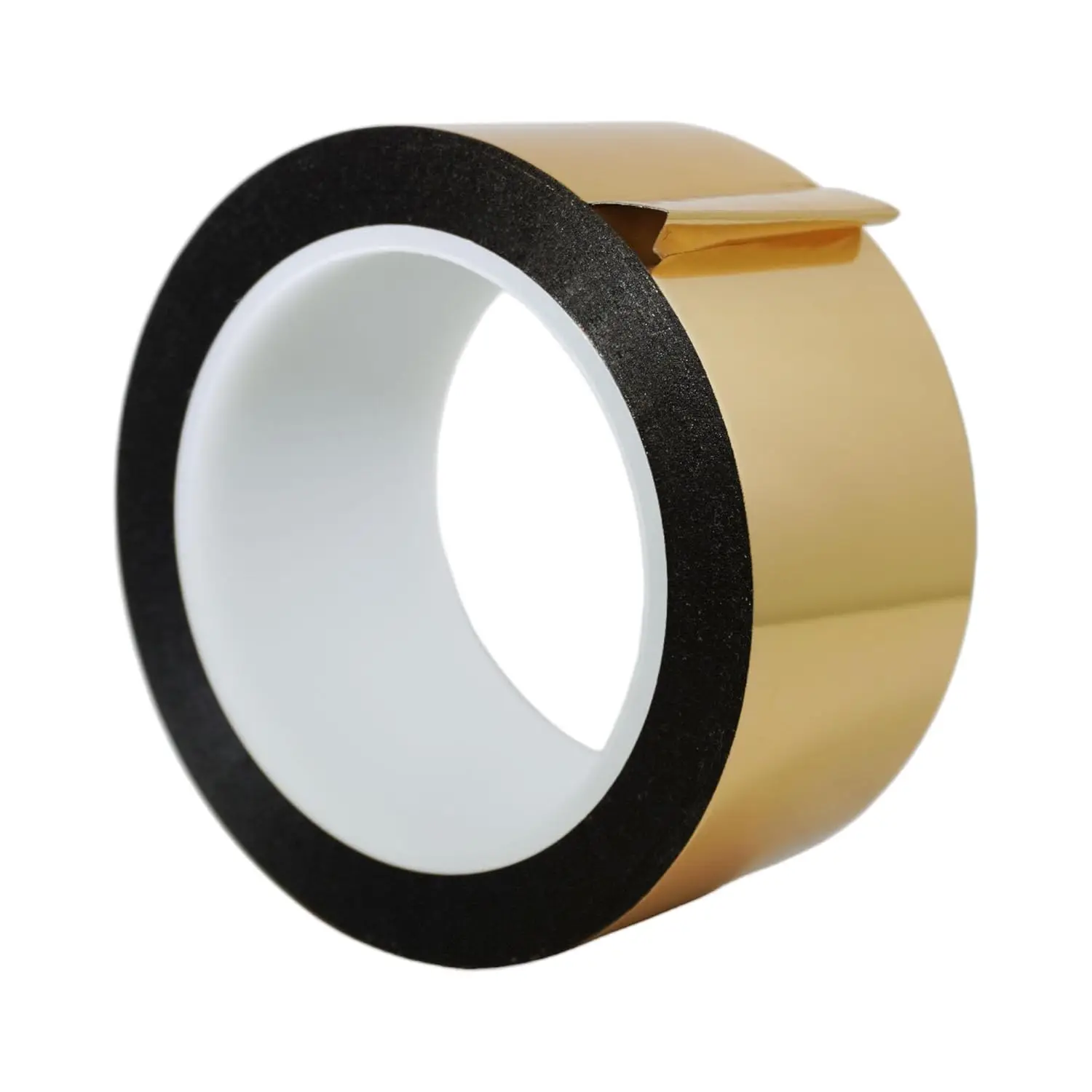 T.R.U. MMYP-1 Metalized Polyester Film Tape with Acrylic Adhesive. Multiple Colors Available. 72 Yards. (Gold, 2 in.)