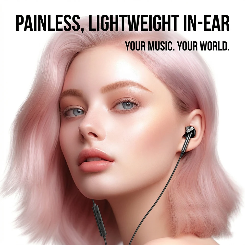 Słuchawki Samsung HiFi z dźwiękiem przestrzennym, mikrofonem i regulacją głośności, złącze Type-C i 3.5mm, przewodowe słuchawki muzyczne do Galaxy S26 S25 S24 S23 — zdjęcie produktu 5