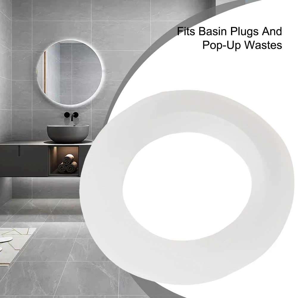 1pc Silicone Drain Sealing Ring Anti-leakage Seal Washer Gasket Replacement Bathtub Sink Up Cap Washer Seal Bath Accesories